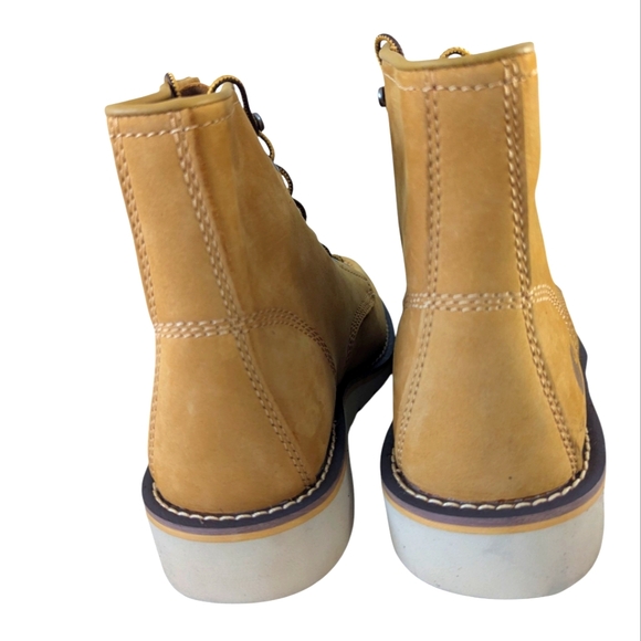 Carhartt Waterproof 6" Moc Toe Wedge Boot... Size 6.5 - Picture 6 of 11